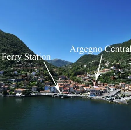 Sleeps 6 Air Con Apartment Argegno